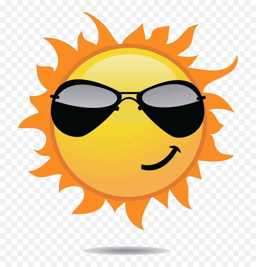 Cool Sun Clipart Transparent - Sun Vector Emoji,Sun Clipart