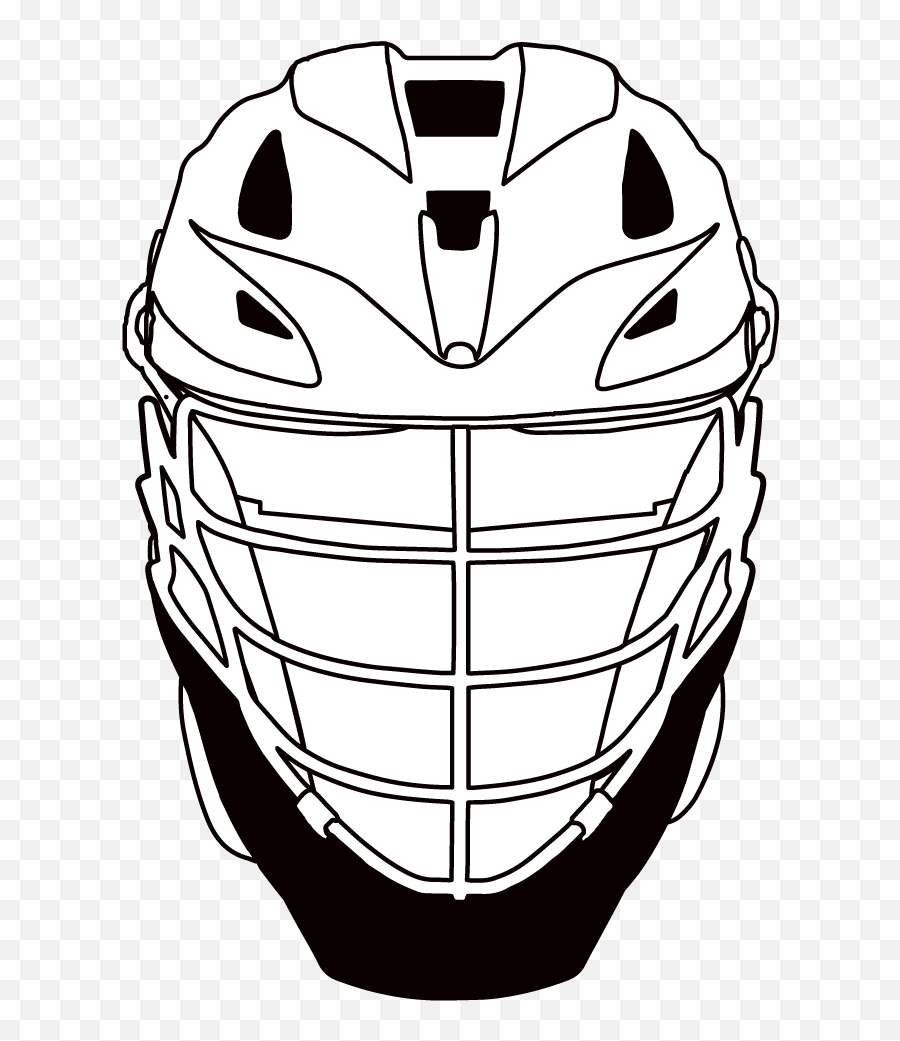Lacrosse Clipart Lacrosse Helmet - Transparent Lacrosse Helmet Png Emoji,Lacrosse Clipart