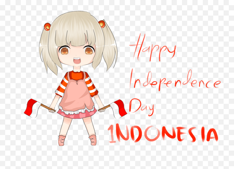 Png Library Library Happy Independence Day Clipart - Cartoon Clipart Happy Independence Day Indonesia Emoji,Independence Day Clipart