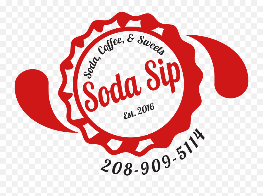 Soda Coffee Sweets - Soda Sip Soda Springs Idaho Emoji,Soda Logos