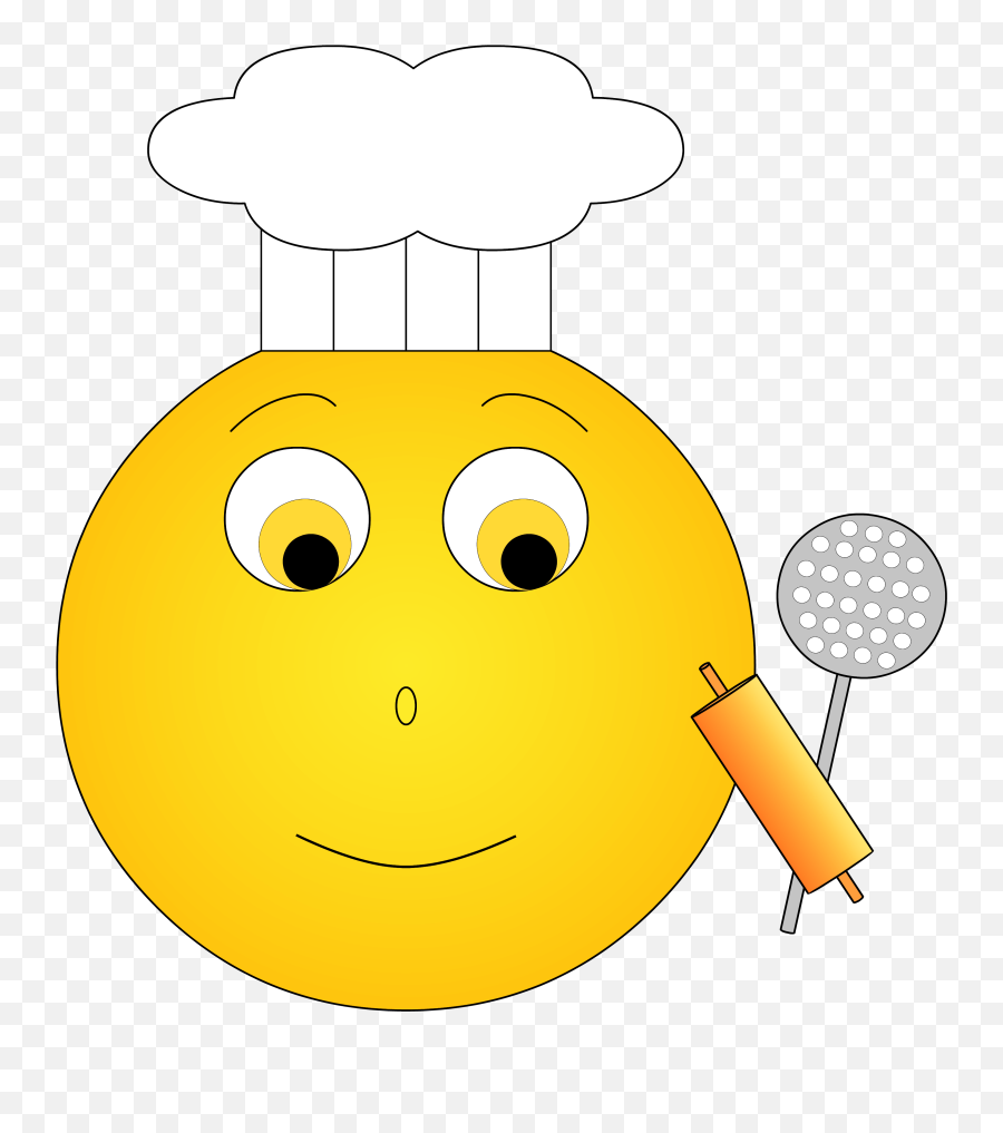 Smile Is Cooking Clipart Free Image - Cook Smile Emoji,Cooking Clipart