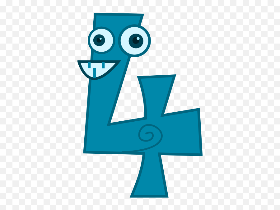 Math Clipart - Number 4 Clip Art Png Download Original Number 4 Clip Art Emoji,Math Clipart