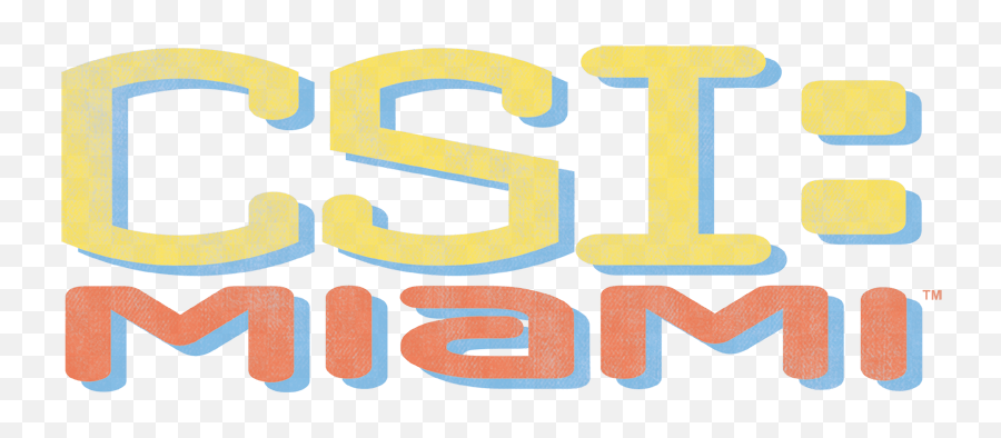 Miami Logo Distressed Kids T - Dot Emoji,C.s.i Logo