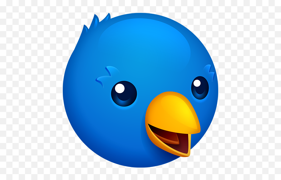 Dove Emoji Twitter - Twitterrific App Icon,Twitter Bird Logo
