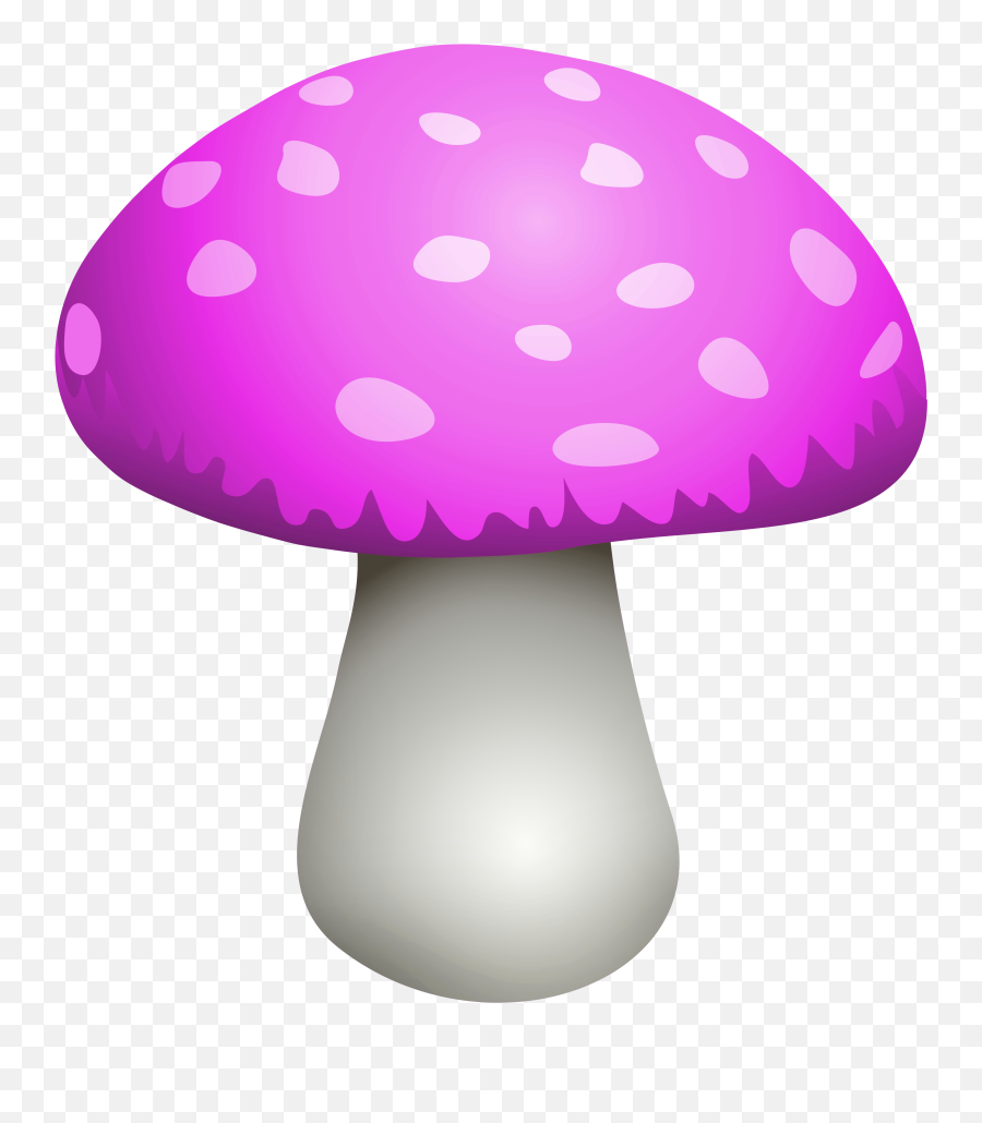 Pink Mushroom Png Clipart - Pink Mushroom Clipart Emoji,Mushroom Clipart
