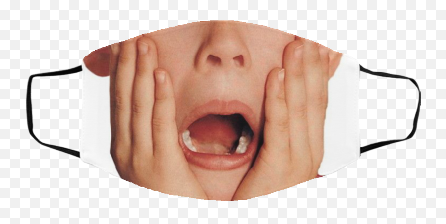 Kevin Mccallister Shocked Home Alone - Transparent Shocked Home Alone Face Emoji,Shocked Face Png