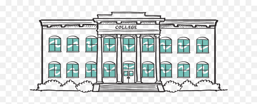 College Building Transparent Png - College Image In Png Emoji,College Png