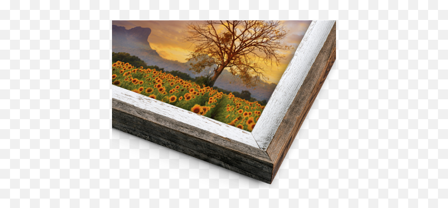 Order Barnwood Framed Metal Print Metalprintscom - Your Emoji,Rustic Wood Frame Png