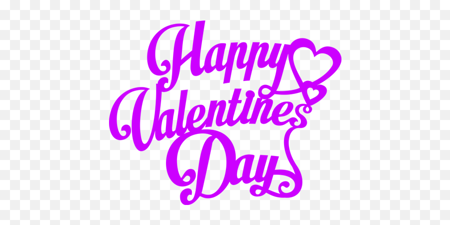 Happy Valentines Day Calligraphy Hd Png Pngimagespics Emoji,Happy Valentines Day Transparent