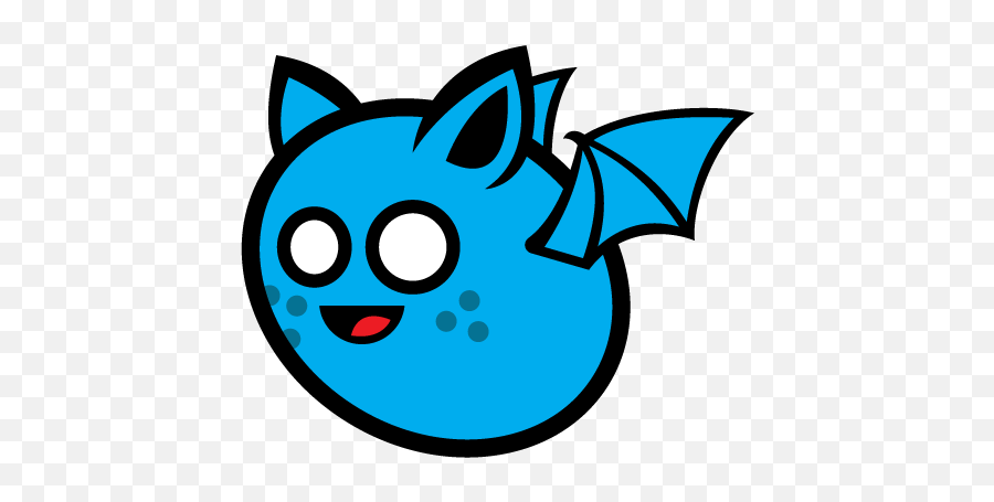 Bat Free To Use Clip Art - Bat Blue Clipart Emoji,Bat Clipart