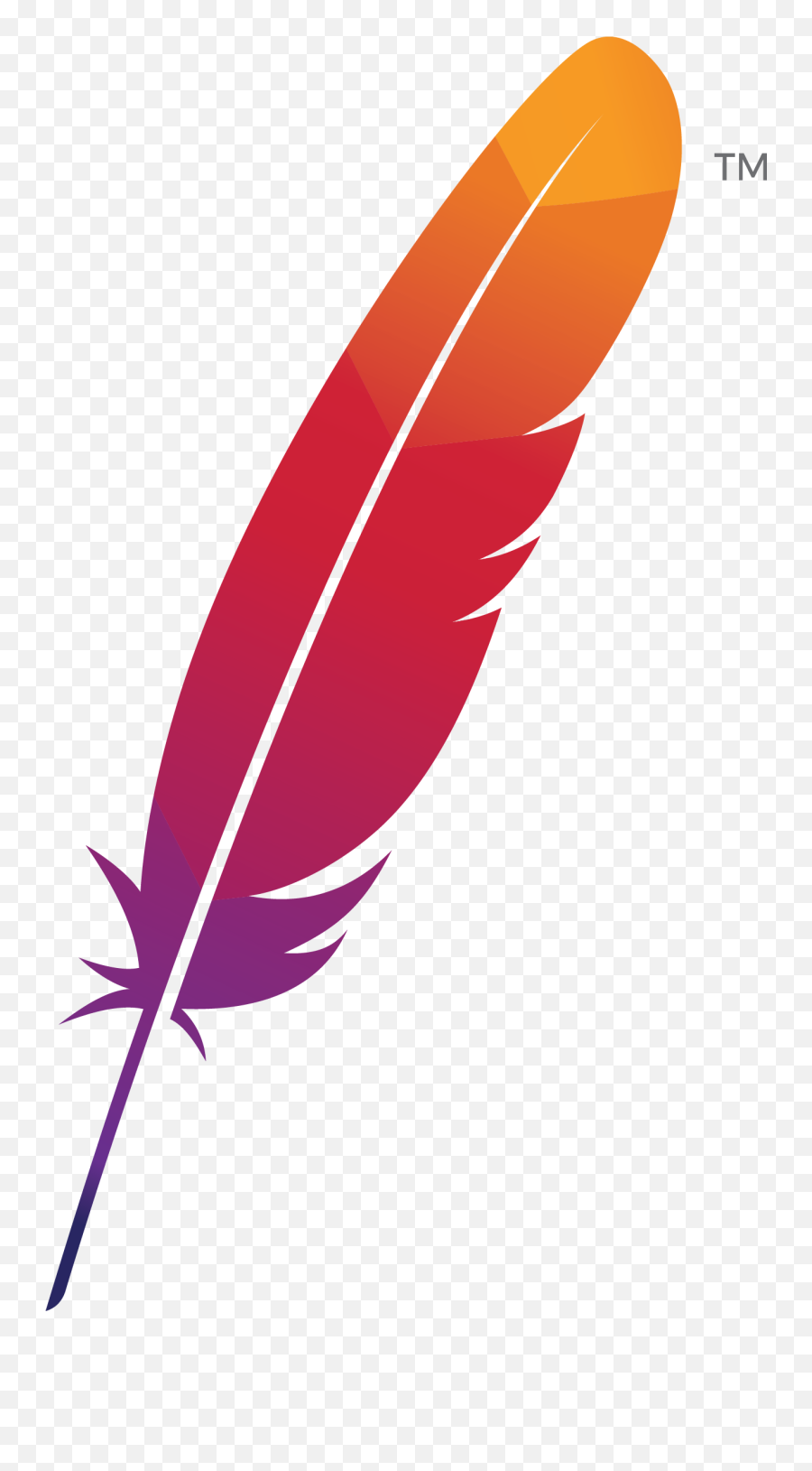 Apache Software Foundation Graphics - Transparent Background Feather Clipart Emoji,Svg Vs Png