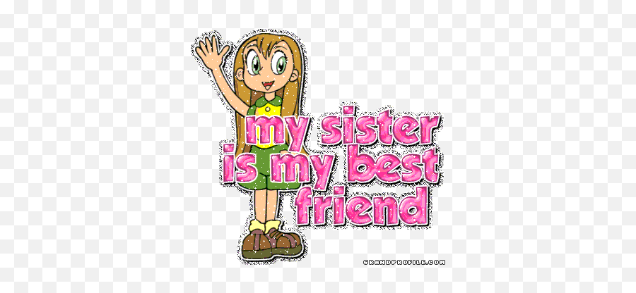 Best Friends - Having A Best Friend Photo 10686507 Good Night For Sister Gif Emoji,Best Friends Clipart