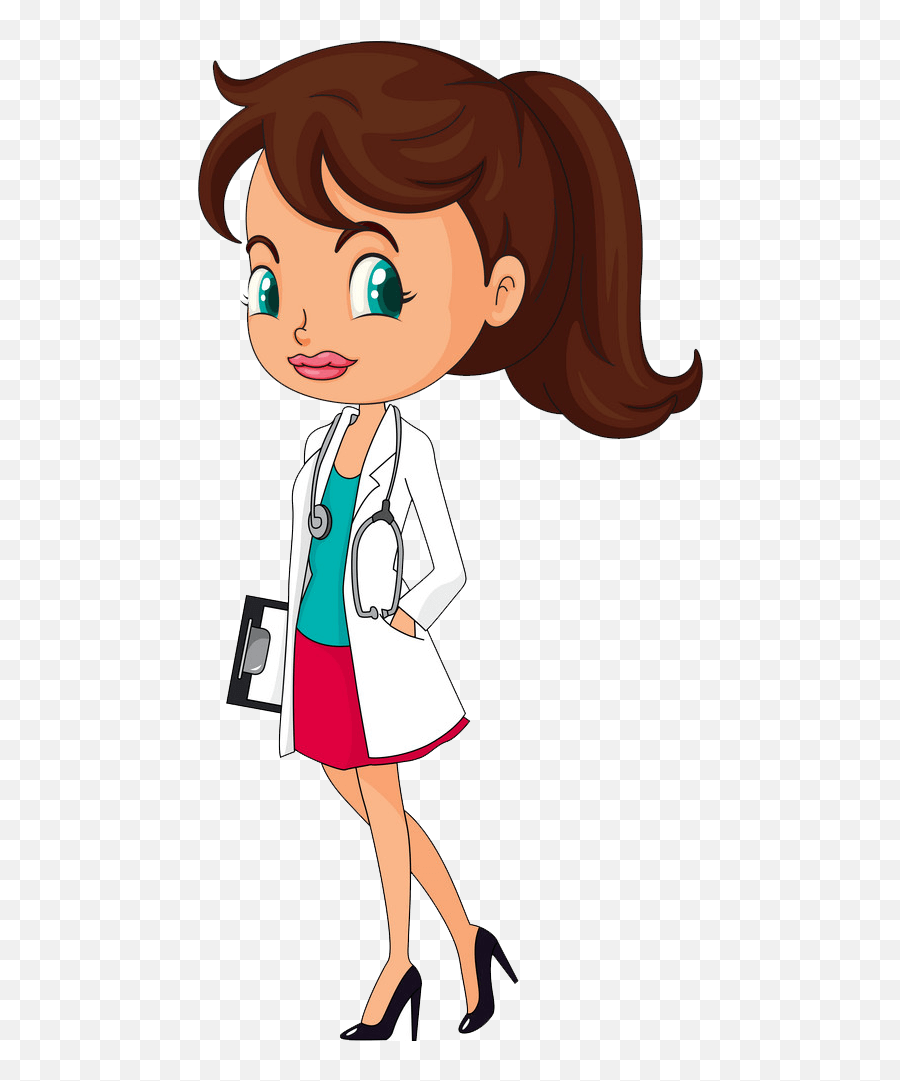 Pretty Doctor Clipart Transparent - Clipart World Médica Clipart Emoji,Doctor Clipart