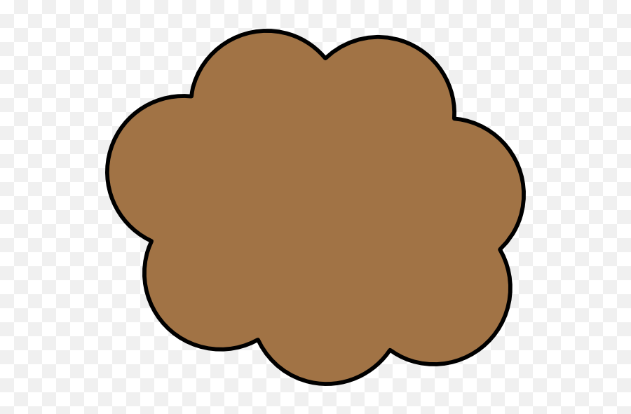 Brown Cloud Svg Downloads Cartoon Download Vector Clip - Brown Cloud Clipart Emoji,Pollution Clipart