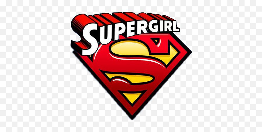 Sticker - Supergirl Logo Vector Emoji,Supergirl Logo