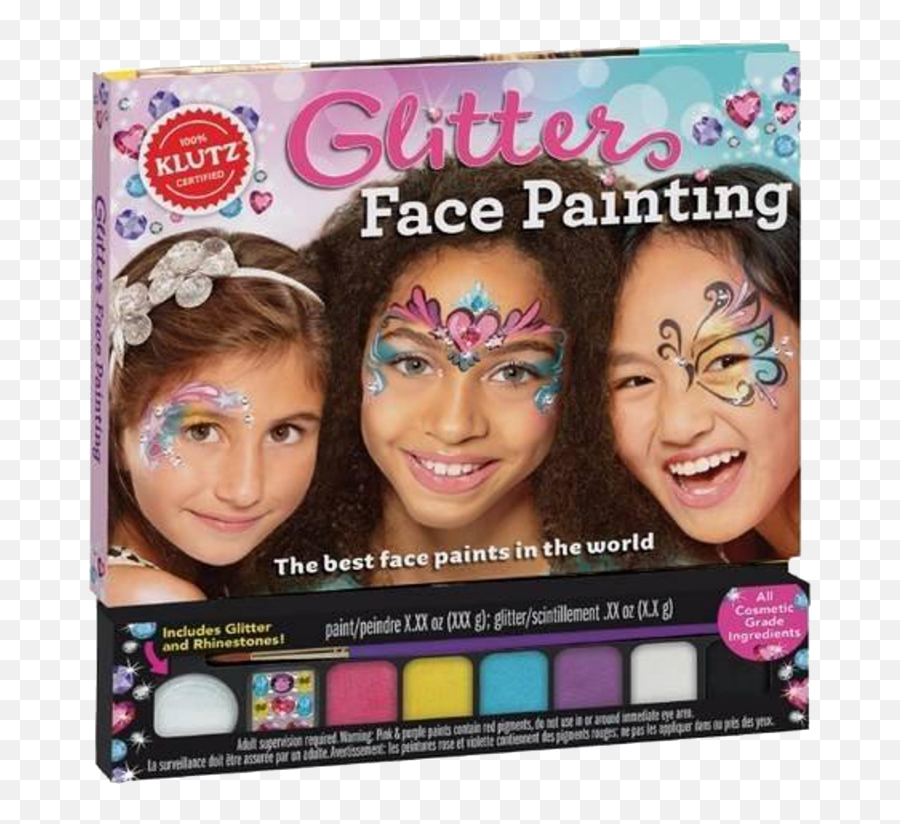 Klutz Glitter Face Painting Craft Kit - Unique Toy Shop Emoji,Face Paint Png
