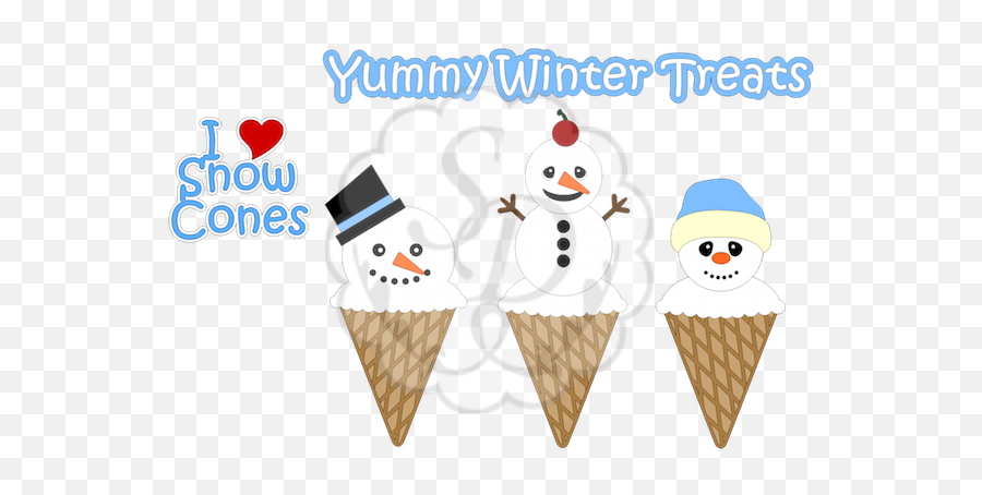 Scrappydew Emoji,Snow Cones Clipart