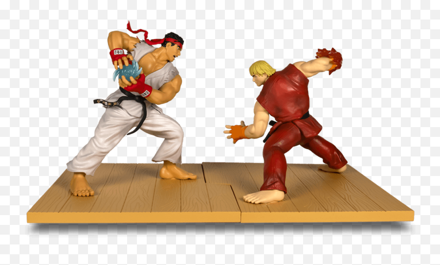 Street Fighter Figures From The Video Game - Fanhome Emoji,Street Fighter Alpha 3 Logo