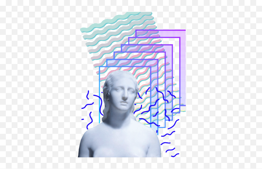 33 Images About Editing Needs On We Heart It See More Emoji,Vaporwave Statue Transparent
