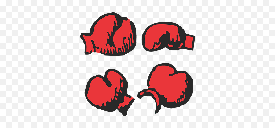 Free Gloves Boxing Vectors - Language Emoji,Boxing Gloves Clipart