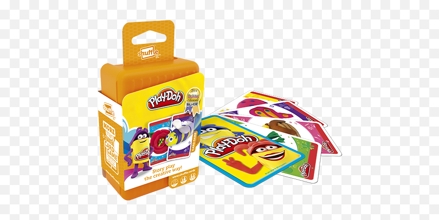 Shuffle Card Games - Product Label Emoji,Play Doh Logo