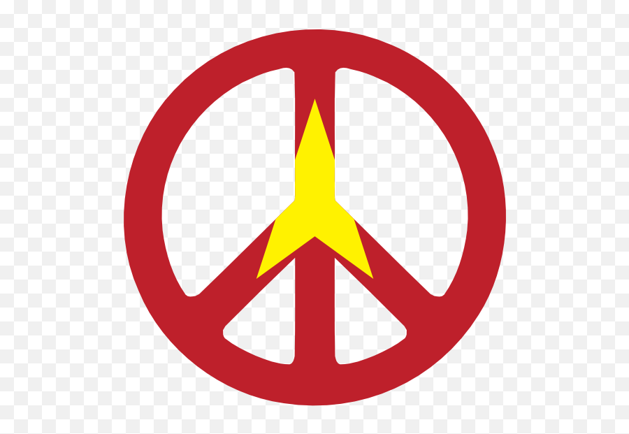 Download Vietnam Flag Peace Symbol Cnd Logo Nik Bear Brown - Mornington Crescent Tube Station Emoji,Pink Facebook Logo