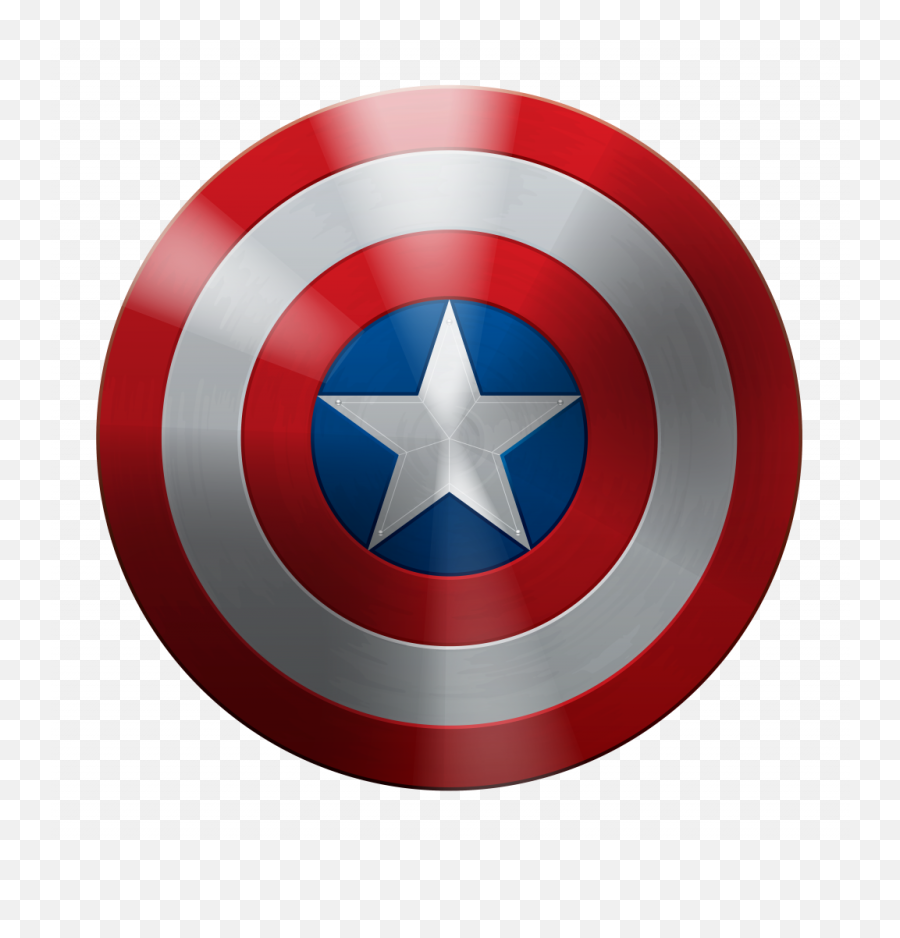 Captain America Logo Png Clipart - Captain America Shield Png Emoji,Captain America Logo