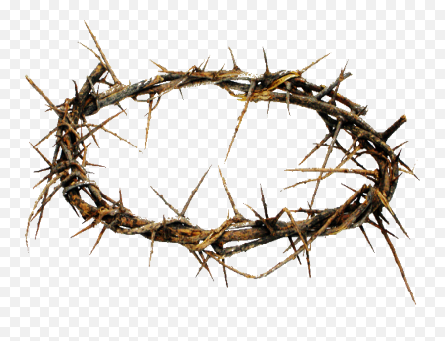 Jesus Easter Png Download - Transparent Crown Of Thorns Png Emoji,Thorns Png