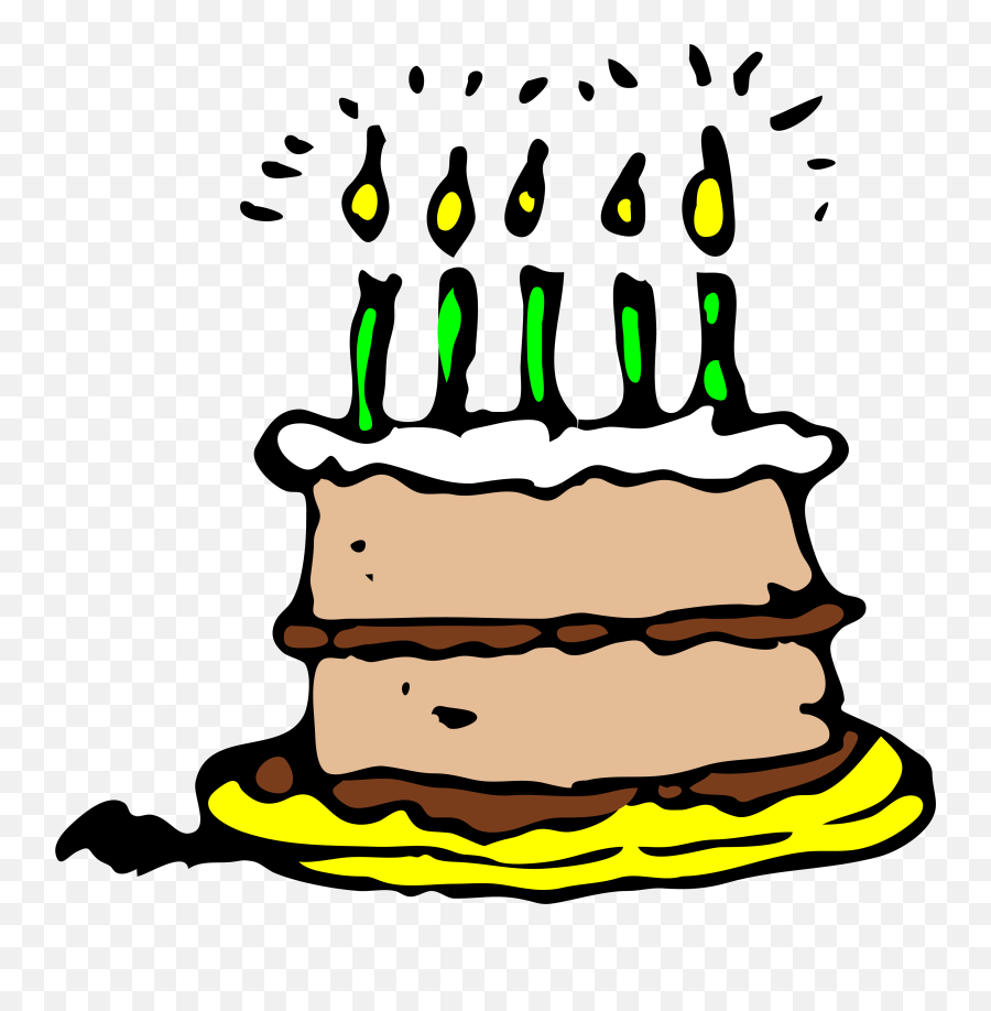 October Free Birthday Clip Art - Ugly Birthday Cake Clipart Emoji,October Clipart