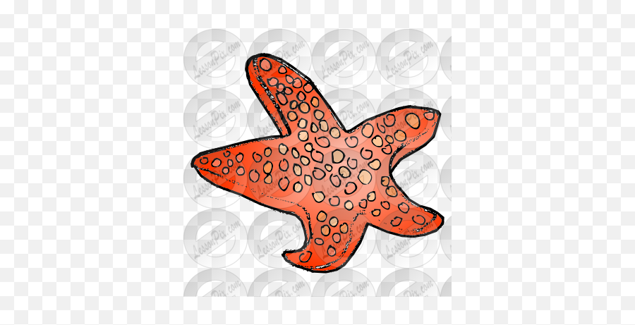 Starfish Picture For Classroom - Starfish Emoji,Starfish Clipart