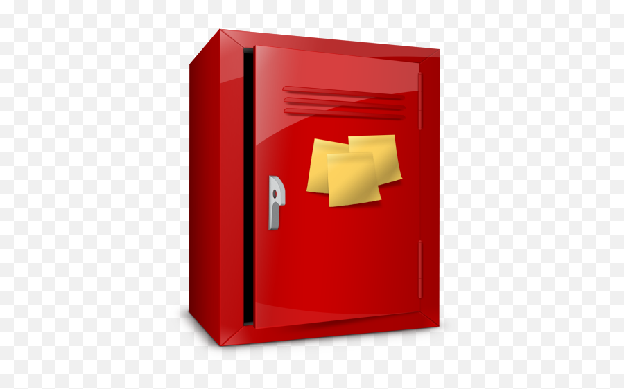 Locker Postit Notes Icon Png Ico Or - Red Locker Icon Emoji,Notes Icon Png