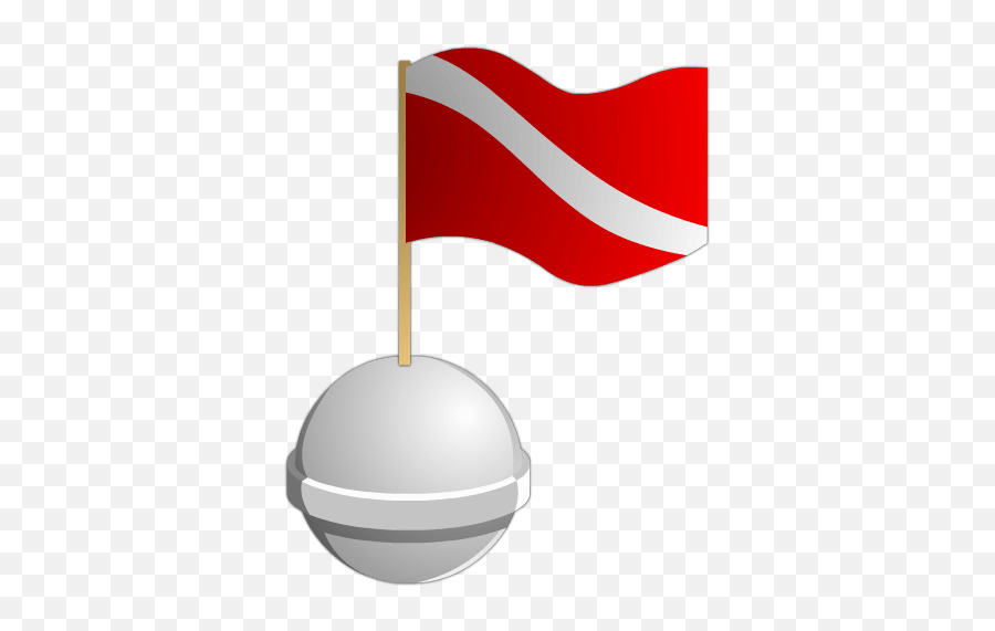 White Buoy With Red Horizontal Band Png - Red Flag With White Vertical Striped Emoji,Red Flag Png