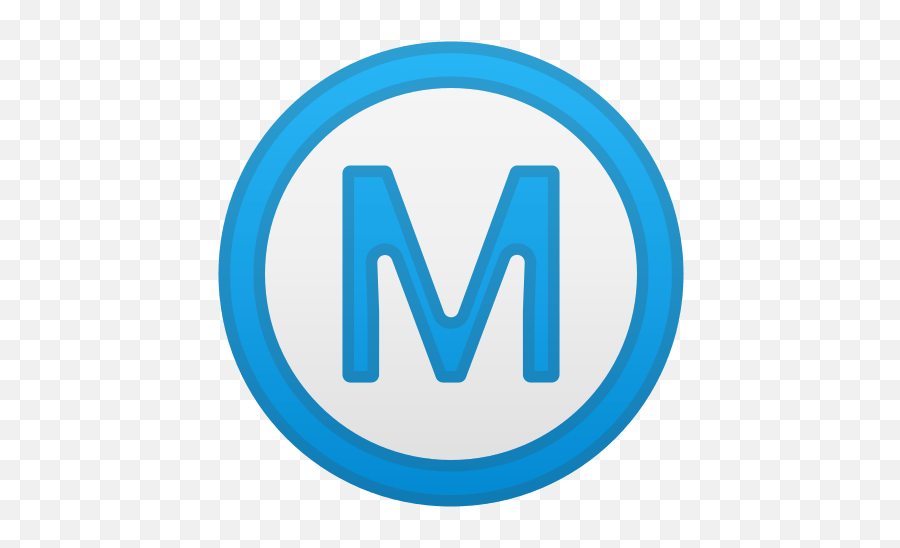 Circled M Emoji Meaning With - Vertical,M&m's Logo