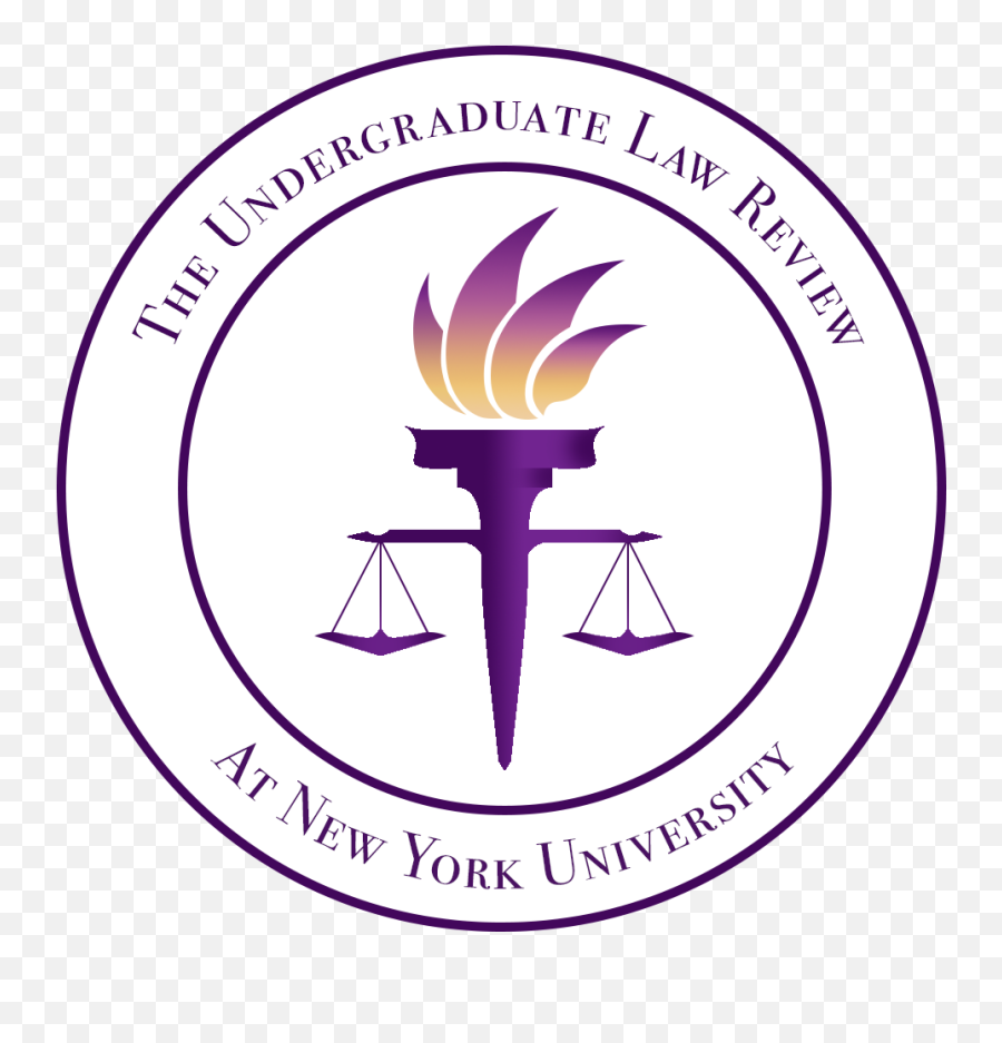 The Undergraduate Law Review At New Emoji,Nyu Logo