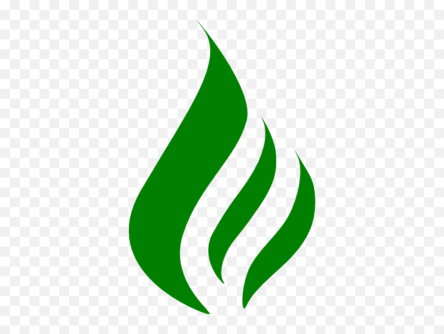 Green Flame Clip Art At Clker - Green Flame Logo Png Emoji,Green Flames Png