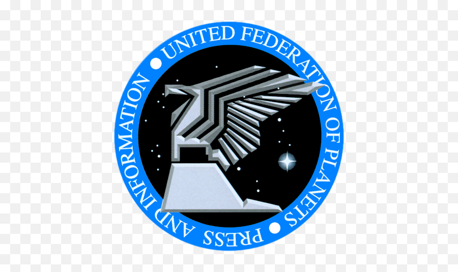 Ex Astris Scientia - Reporters In Star Trek Generations Dolphin Research Center Emoji,United Federation Of Planets Logo
