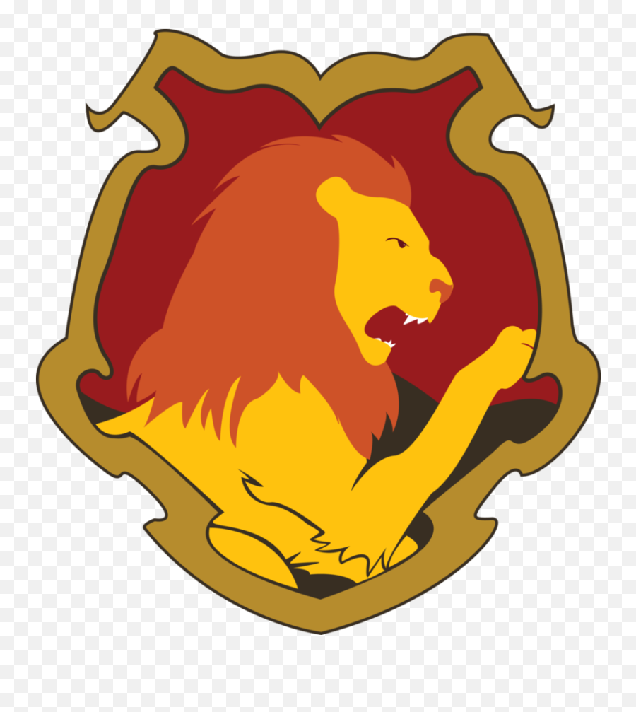 Gryffindor Harry Potter Lion Hogwarts - León De Gryffindor Emoji,Gryffindor Png