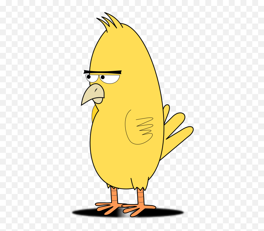 Yellow Angry Bird Png Svg Clip Art For Emoji,Angrybird Clipart