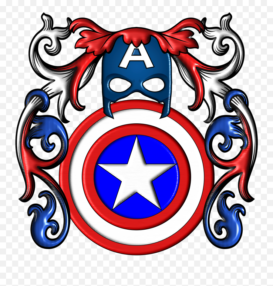 Captain America Coas Present Shield By Lord - Giampietro Emoji,Captain America Shield Transparent