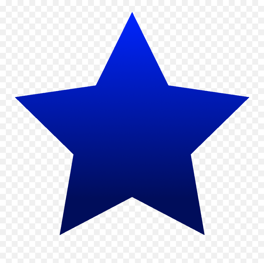 Download Hd Iron Star Logo - Transparent Background Blue Emoji,Yellow Star Clipart