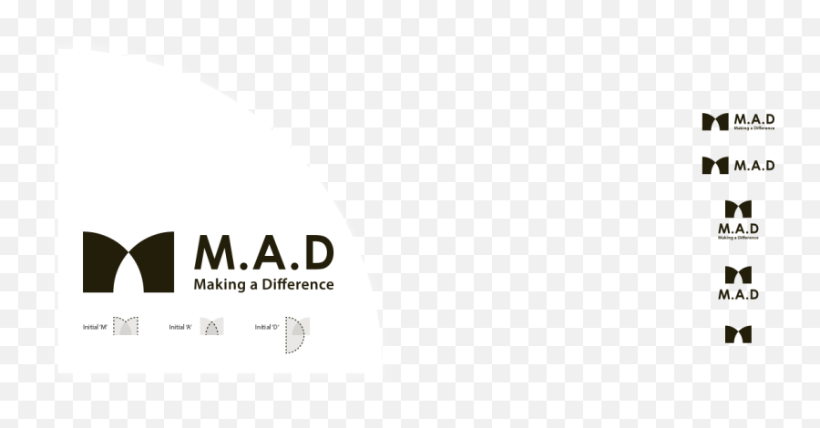 Responsive Logo Design For Mad Making A Difference Emoji,Making Company Logo
