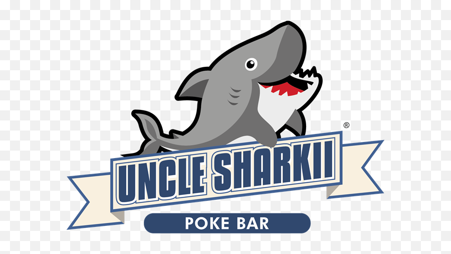 Uncle Sharkii Poke Bar - Home Emoji,Poke Logo