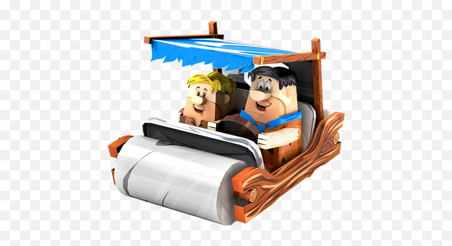 The Flintstones Car - Metal Earth Legends 032309050653 Emoji,Snowplow Clipart