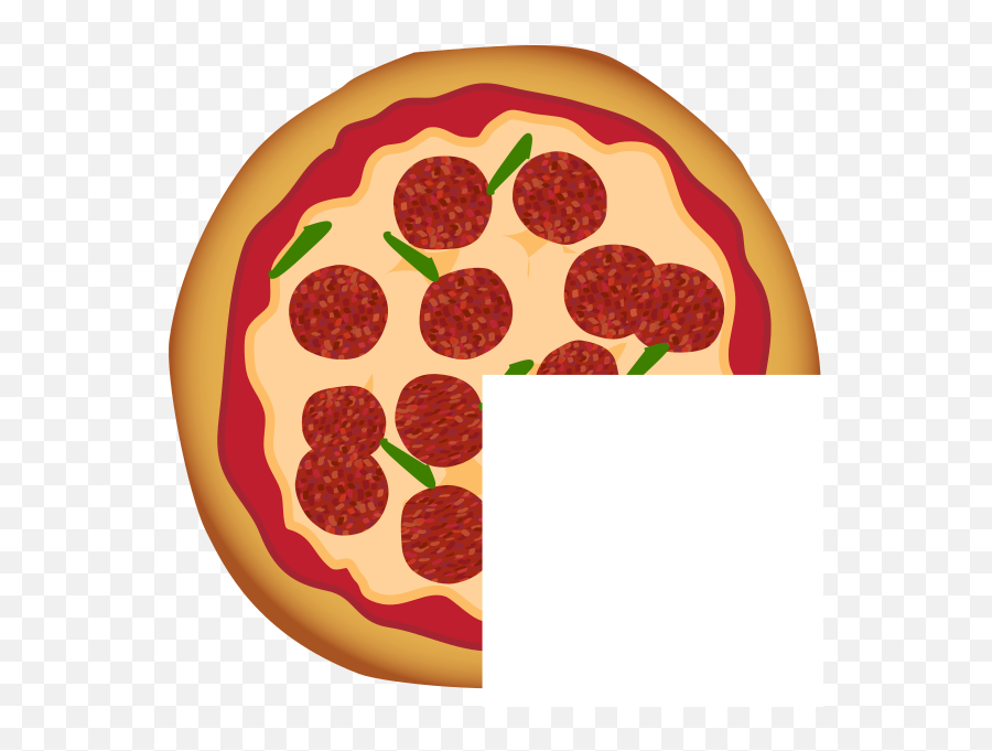 Three Quarters Pizza Clip Art At Clkercom - Vector Clip Art Quarter Pizza Clipart Emoji,Quarter Clipart