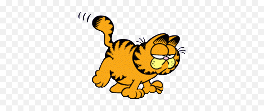 Garfield - Garfield Transparent Emoji,Discord Transparent