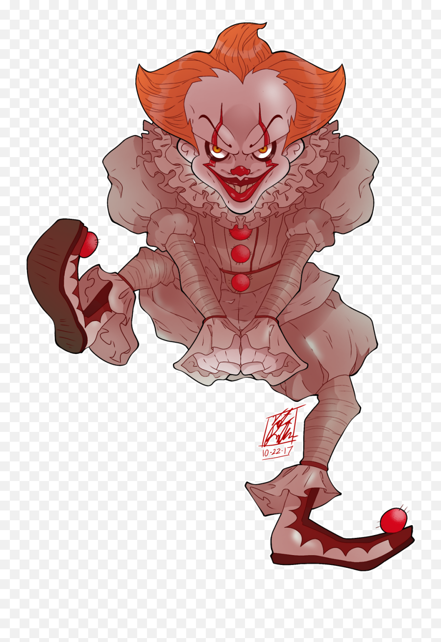 Pennywise Png Clipart - Love Pennywise Emoji,Pennywise Png