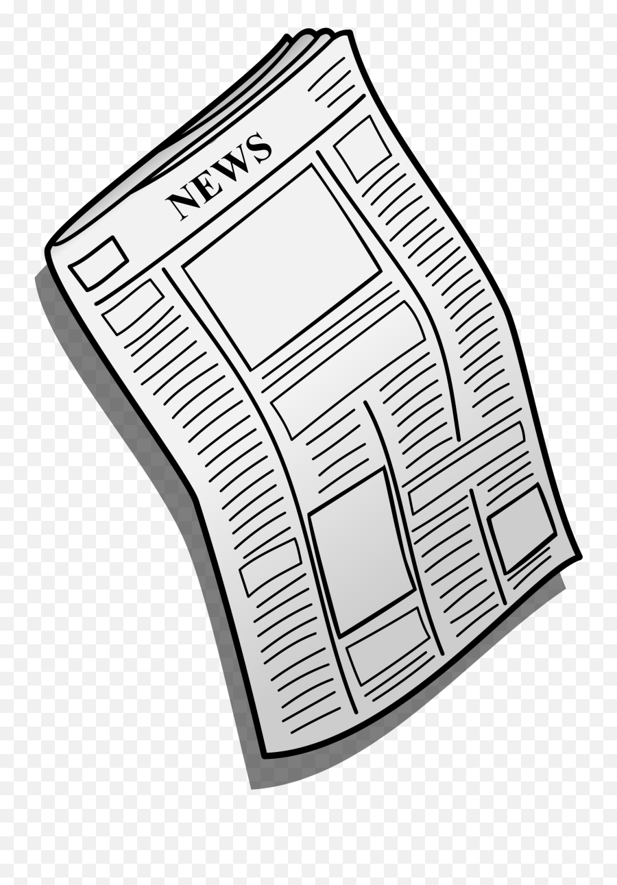 News Paper Clipart - Transparent Newspaper Clipart Emoji,Paper Clipart