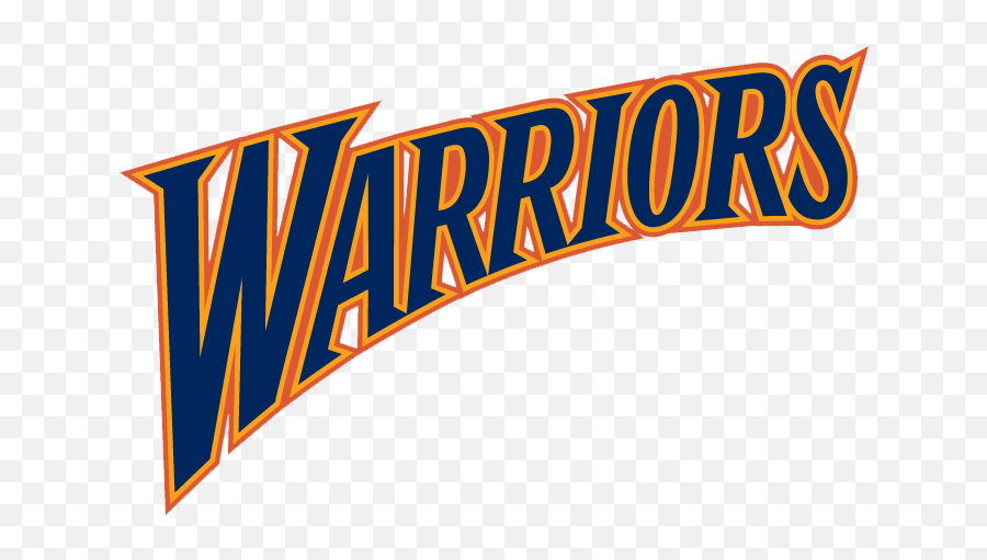 Warriors Logo - Golden State Warriors Lettering Emoji,Golden State Warriors Logo