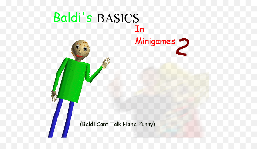 Baldis Basics In Minigames - Basics Mini Games Emoji,Baldi Png