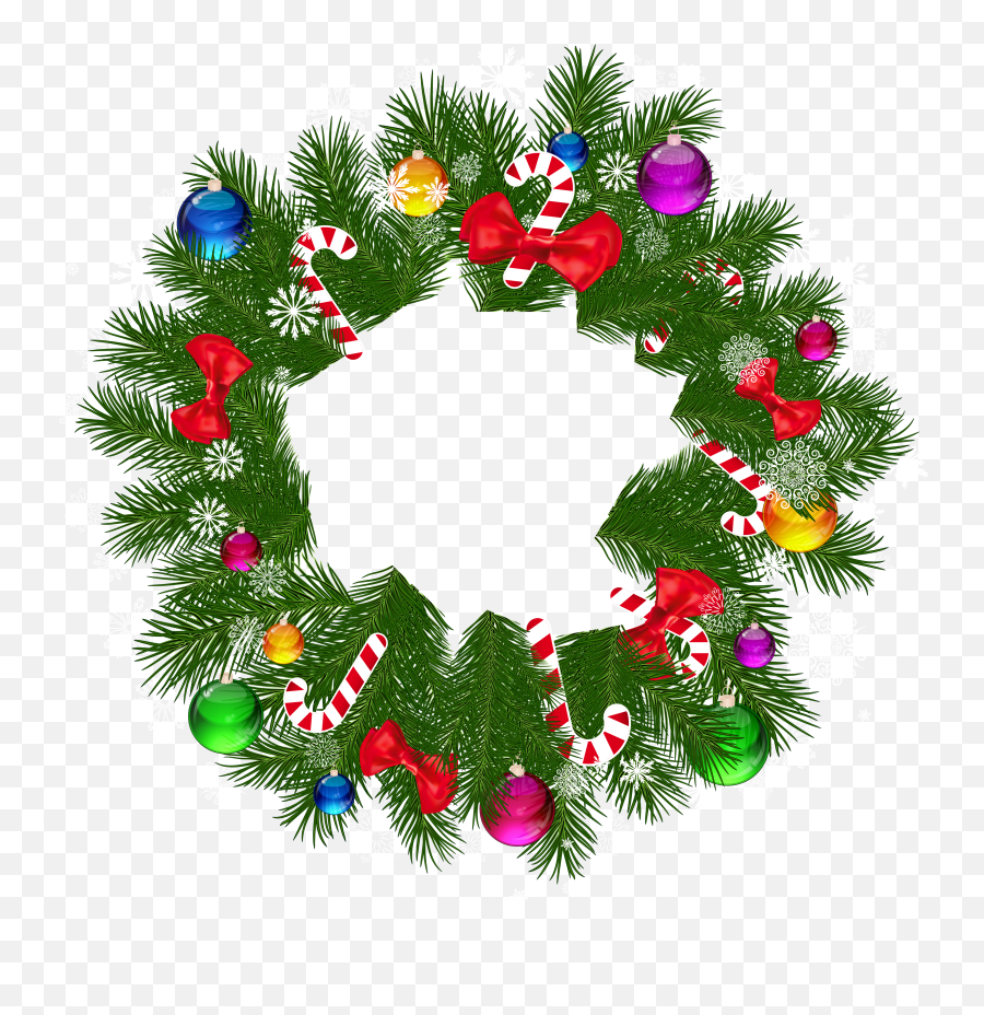 Library Of Free Christmas Wreath Image Emoji,Wreath Clipart